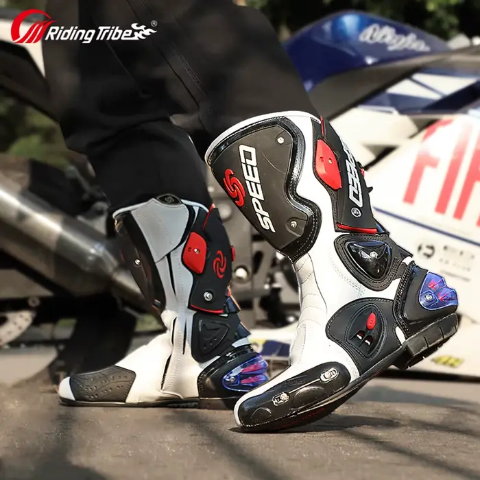 Riding Tribe hommes Moto bottes