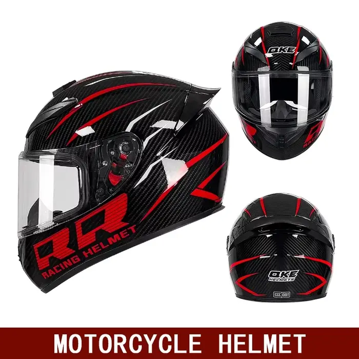 Casque de moto et Scooter de sécurité casque de condensateur modulaire de moto moteur intégral casqu