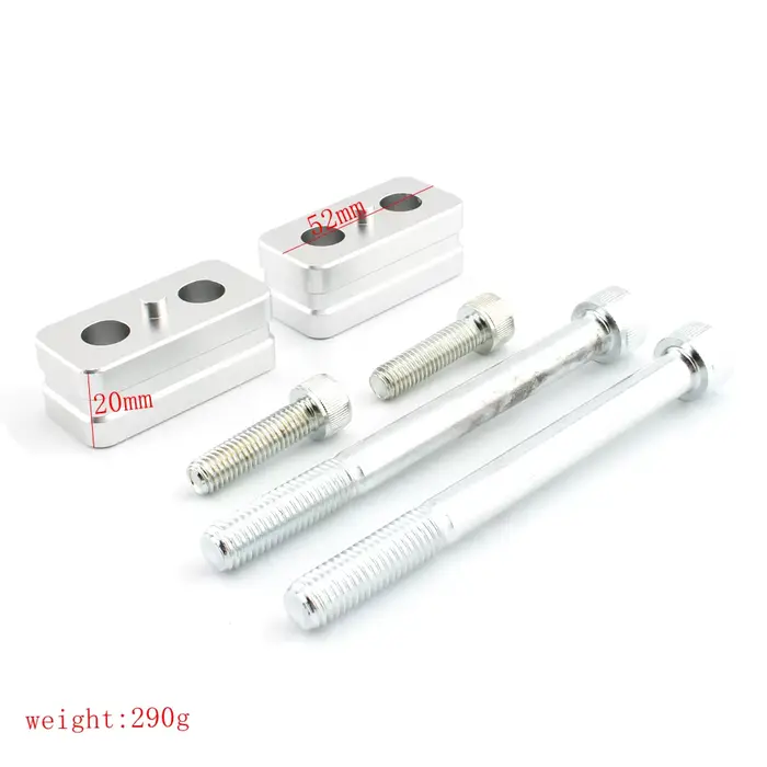 Kit de pinces de montage pour rehausseurs de guidon de moto, accessoires pour BMW Runder GS, R 1200