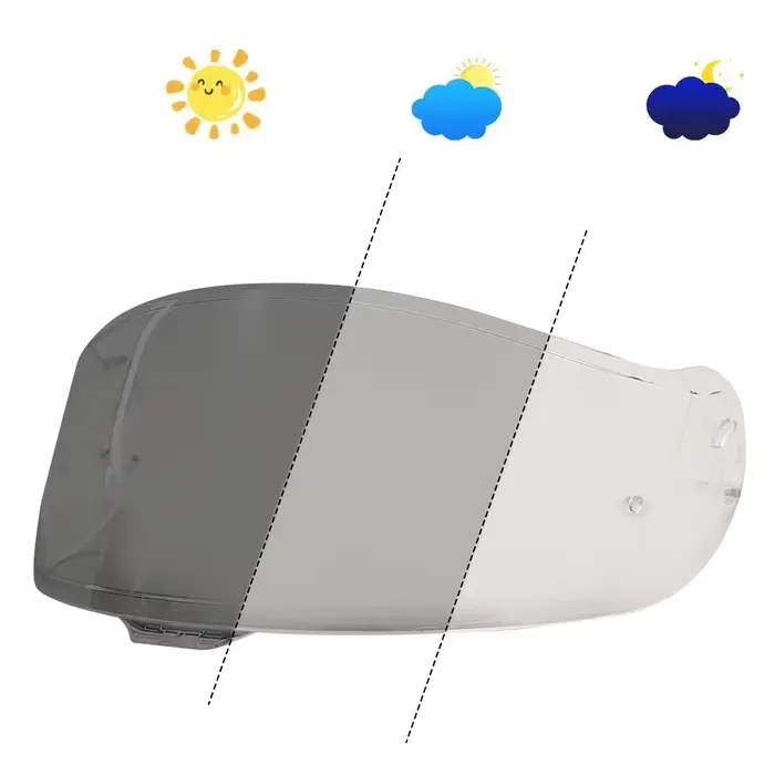 Neotec 3 casque lentille hromique pour Shoei Neotec 3 casque de Moto visière photochromique Protecti