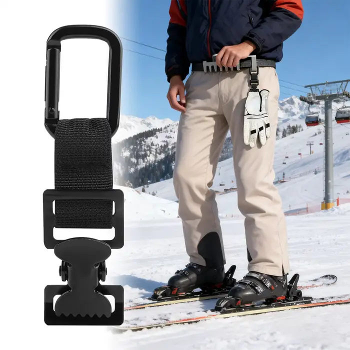Attaches-gants à design dentelé, support de sécurité pour gants, serviettes et mitaines, pour ceintu