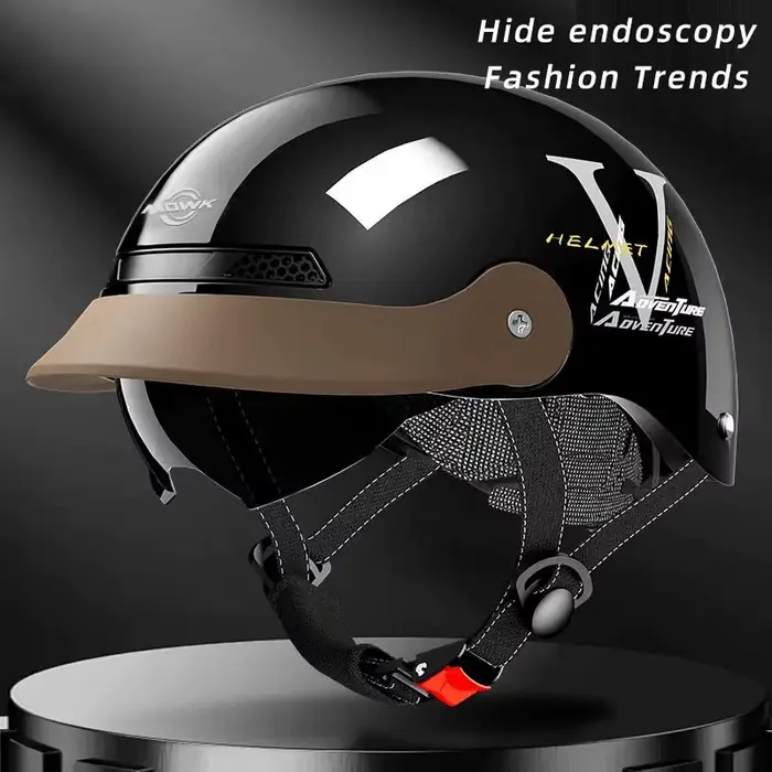 MOWK moto Vintage demi casque été respirant hommes femmes électrique Jet Scooter casques ouverts