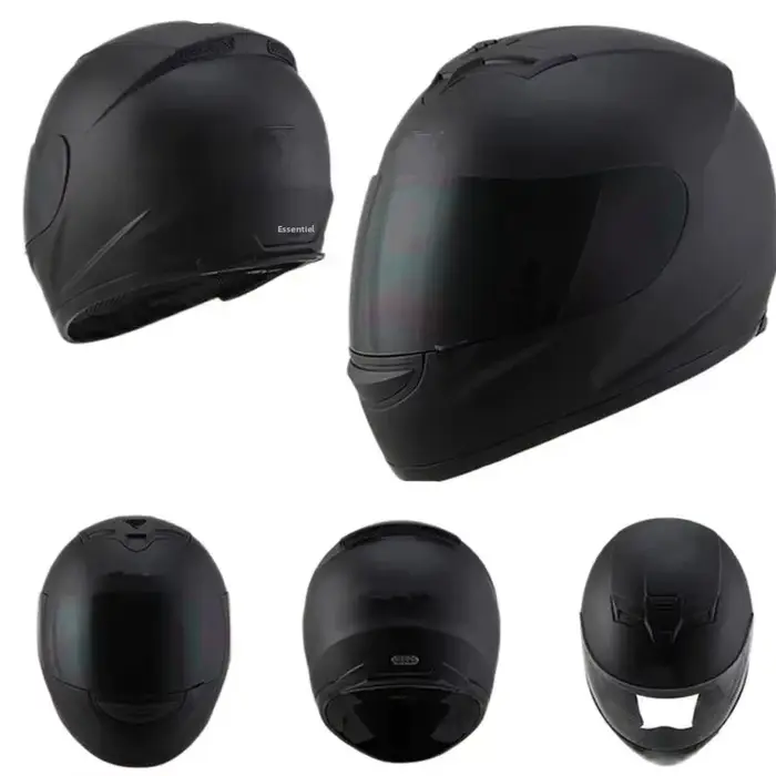 Casque de moto intégral à la mode pour hommes et femmes