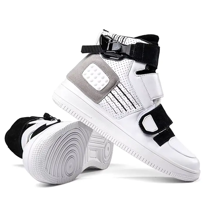 Bottes de moto anti-chute pour hommes et femmes, chaussures d'équitation de moto, bottes de course t