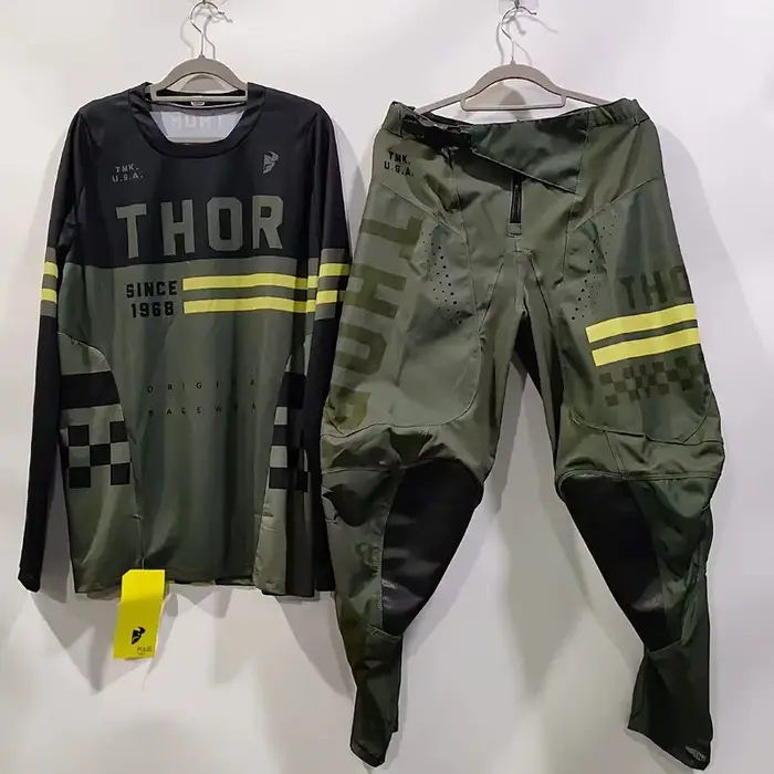 Ensemble de tenue de moto tout-terrain à séchage rapide