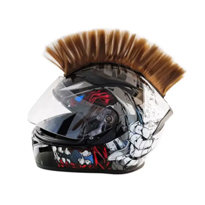Décoration de casque de moto