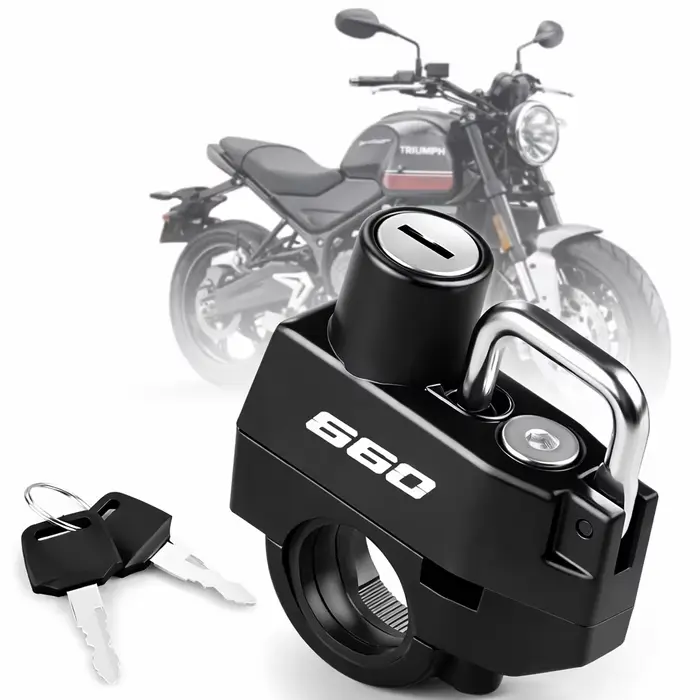 Verrou de casque de moto pour Triumph Trident 660 Sport Tiger 660 Trident660, dispositif de verrouil