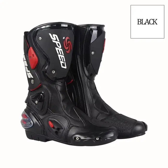 Bottes longues de moto pour Motocross, bottes de course professionnelles de rallye tout-terrain, cha