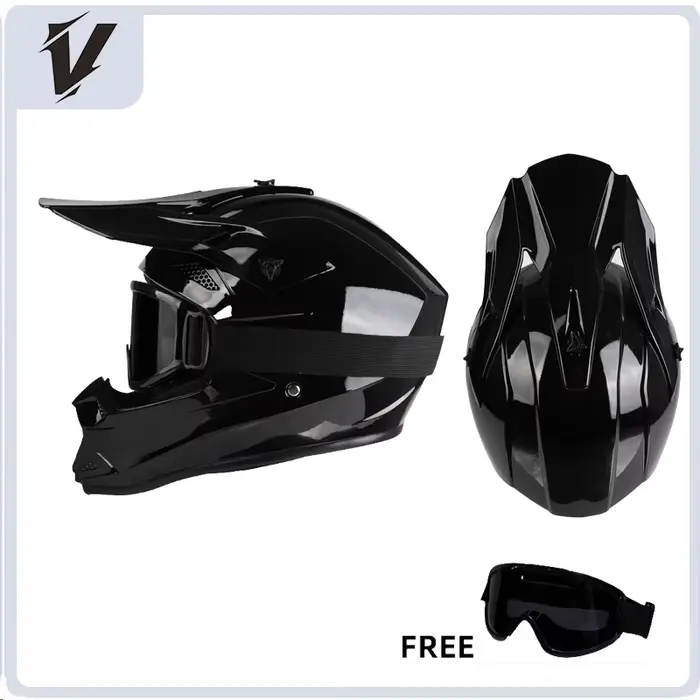 Casque de moto - Casque tout-terrain pour motocross, course en descente AM DH, casque universel pour