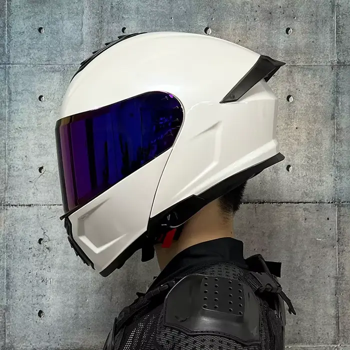 Casque de moto, casque à double objectif