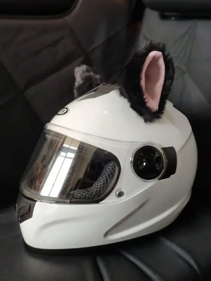 Paquet de 2 accessoires de casque d'oreilles de chat en fausse fourrure, oreilles de chat en peluche