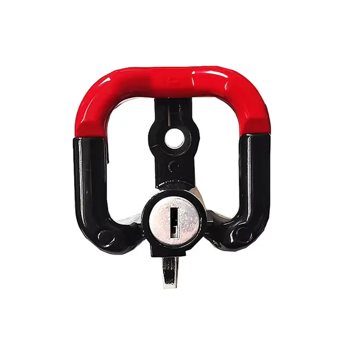Verrou de sécurité antivol pour casque de moto en aluminium, avec 2 clés et outil d'installation, ac