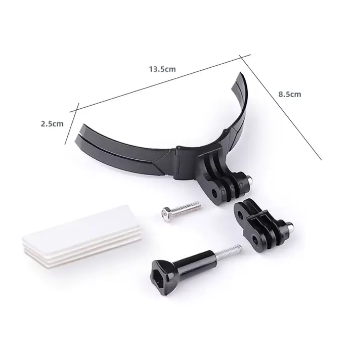 Support de menton pour casque de moto