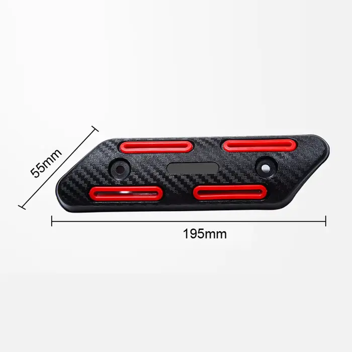 Protecteur d'Isolation Thermique Universel pour Moto, Rénovation CRF, Hurbike, Anti-Brûlure