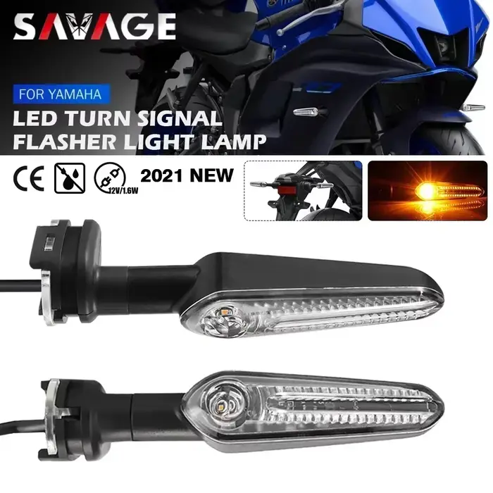 Clignotant LED pour YAMAHA MT07, Tenere 700, XJ6, FZ6, MT09, Tracer 900, MT10, MT03, FZ25