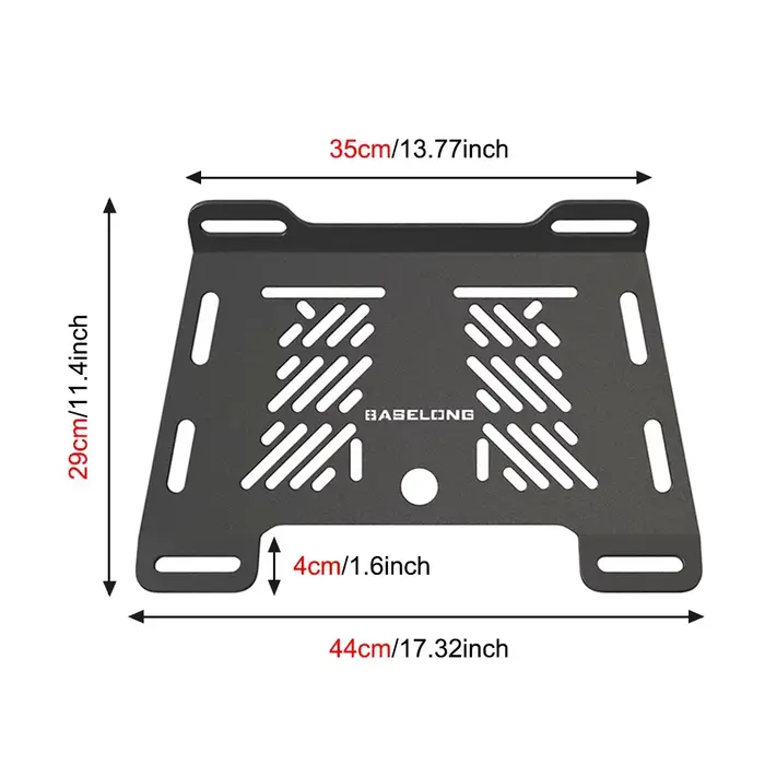 Support d'agrandissement arrière pour moto, Rails à bagages, pour Can Am Ryker 900 Can Am Ryker 600 