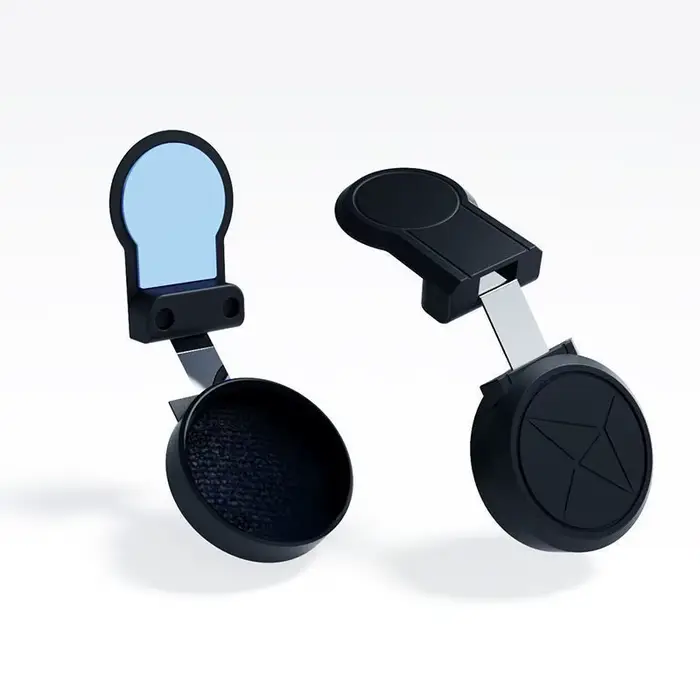 1 paire d'écouteurs Bluetooth pour casque d'été, livrés avec un clip de fixation amovible et réglabl