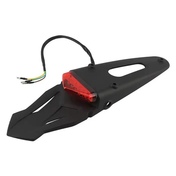 Feu arrière de Moto, feu stop arrière, garde-boue de licence pour KTM, Honda, Kawasaki, Yamaha, Endu