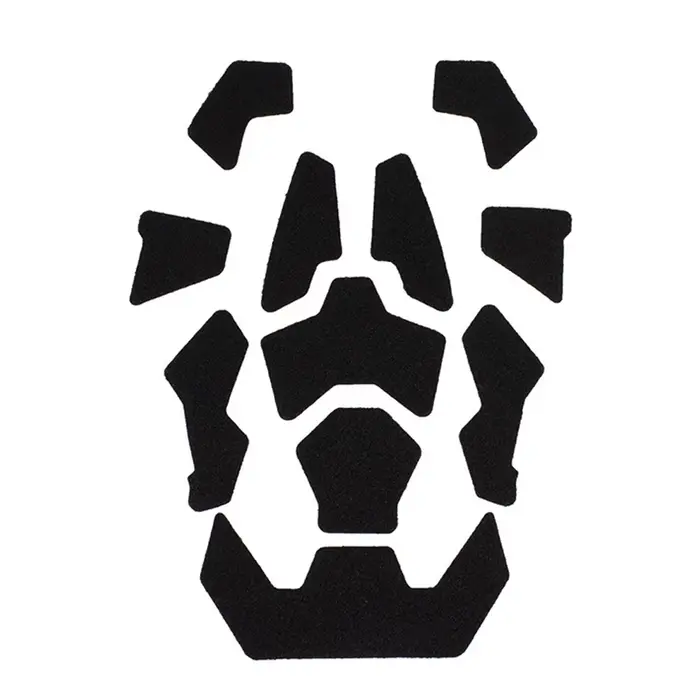 1 ensemble de patchs tactiques pour casque Airsoft, bande extérieure universelle, Kit d'autocollants