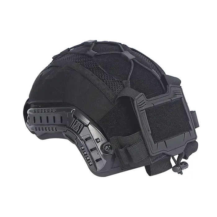 Housse de casque tactique pour casque maritime avec pochette pour batterie NVG, idéale pour la chass