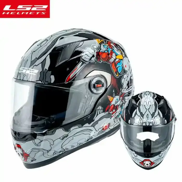 LS2 casque de moto hommes femmes casque intégral certifié ECE casque de course vélo de rue Touring é