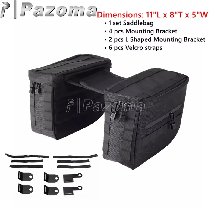 Kit de sacoches arrière pour moto, sacoches à poignée en T, Harley ocia Softail Sportster 1200 883, 