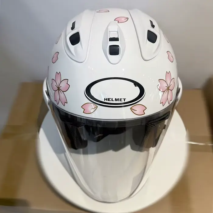 2025 VZ-RAM blanc cerise demi-casque unisexe moto tout-terrain casque descente course montagne croix Casco Capacete jj