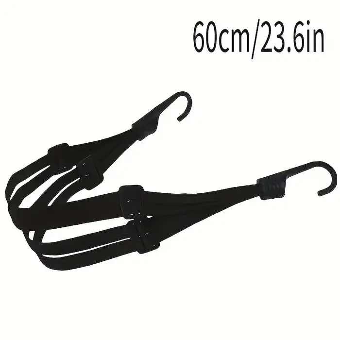 1 pièce - Sacoche élastique pour moto avec crochet de sécurité - Polyvalente pour le transport de ca