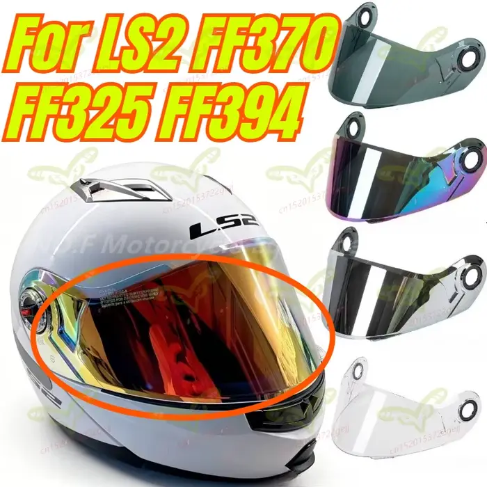 Lentilles de casque de moto LS2 FF370 EASY FF325 FF394 Casco