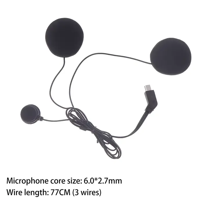 Casque casques Microphone casque de moto interphone sonore casque Microphone