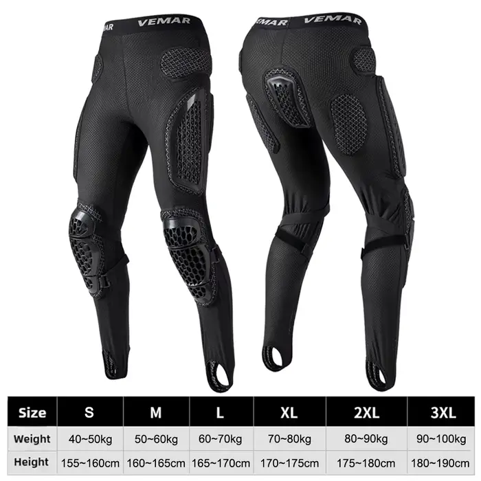 Pantalon d'armure de moto pour hommes, pantalon de course de Motocross, Anti-chute, pantalon d'équit