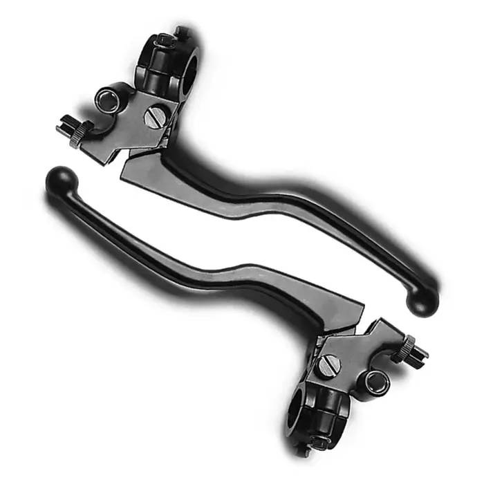 Paire de leviers de frein et d'embrayage de moto