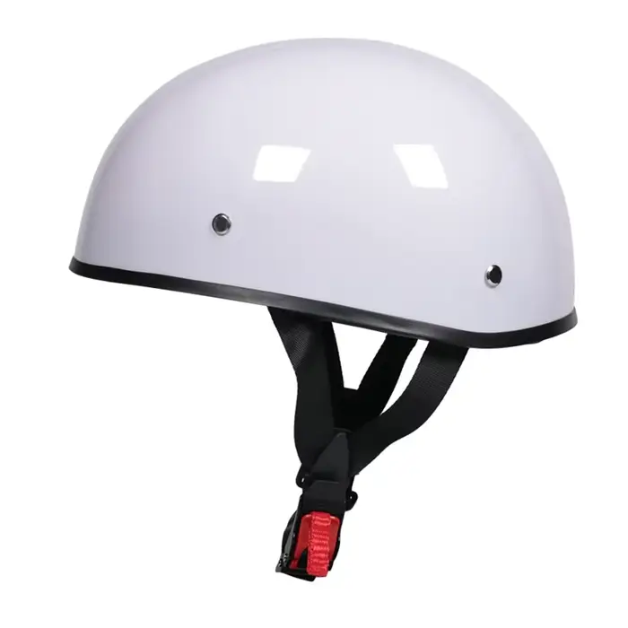 Vintage Demi Visage Moto rcycle Casque Casco casque Moto Casques Rétro Avec Pare-Soleil Intérieur Ca