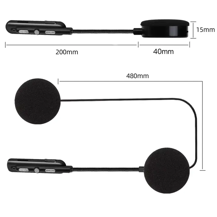 Bluetooth 5.0 casque de Moto