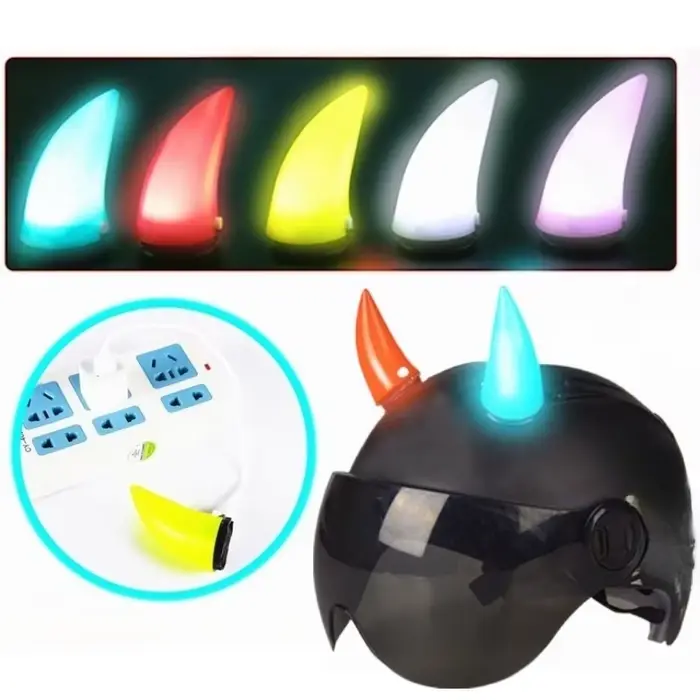 Décoration mignonne pour casque de motocross intégral tout-terrain