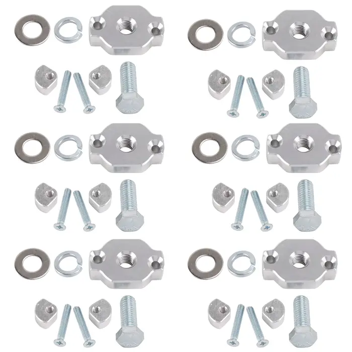 Kit de fixation rapide pour accessoires en aluminium, 6 pièces, pour VTT et UTV CFMoto