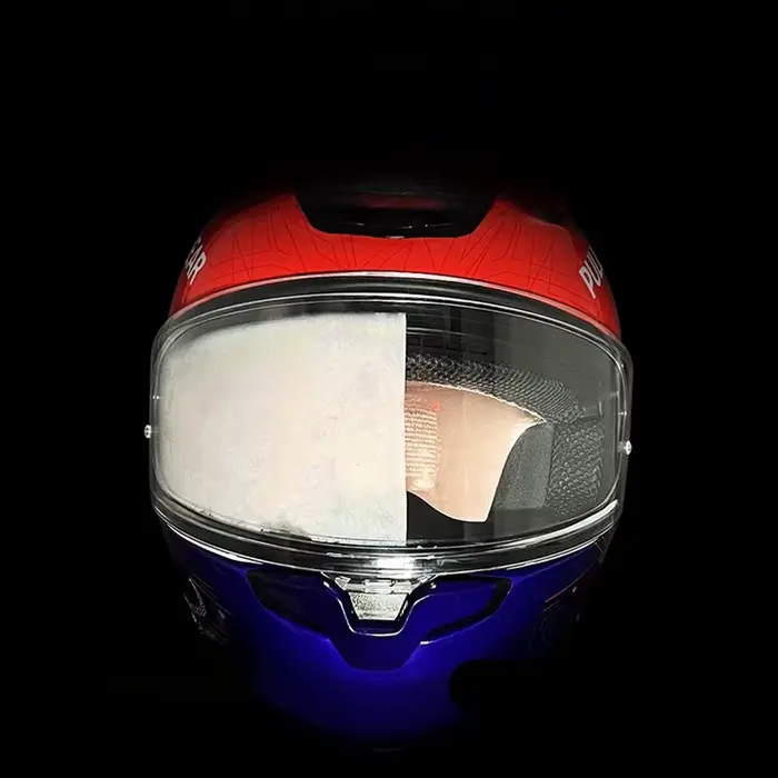 Film de Patch pour visière de casque de moto