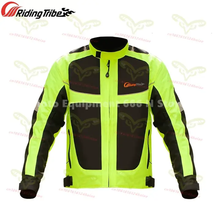 Veste de moto respirante d'été pour hommes et femmes, combinaisons de moto haute visibilité pour la 
