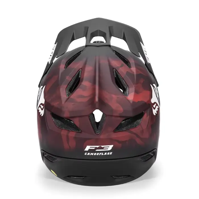 BATFOX casque de vélo intégral vtt une pièce tout-terrain vitesse équitation DH BMX casques