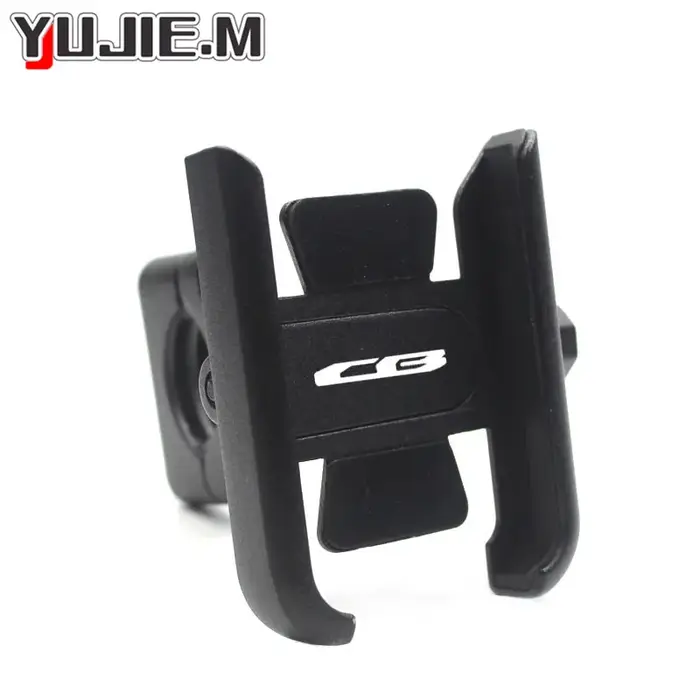 Guidon en alliage d'aluminium CNC pour moto, support de téléphone portable, support de support GPS, 