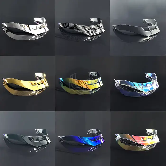 Accessoires de casque de moto intégraux