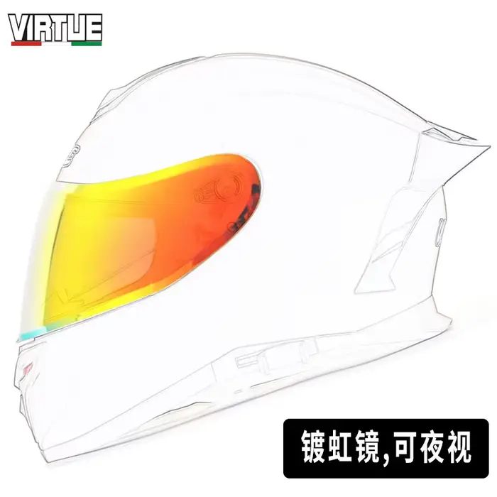 Visière de casque de moto pour lentilles