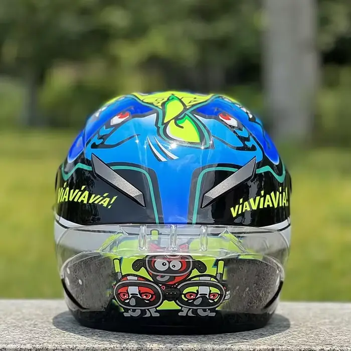 Casque de moto intégral d'équitation hommes et femmes Viavia