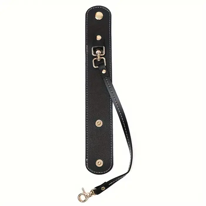 Sangle porte-gants Vintage avec fermoir, porte-serviettes en cuir pour sac à main, sangle pour chape