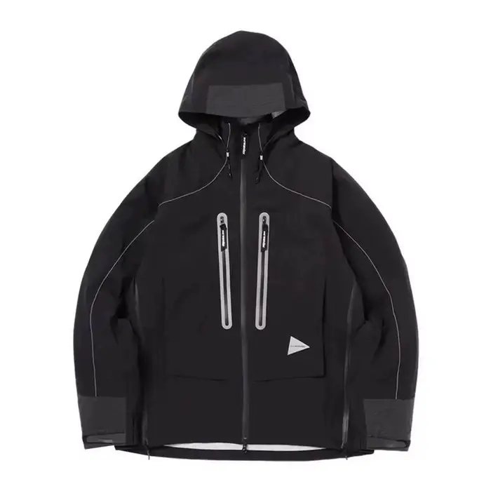 Veste softshell imperméable réfléchissante à capuche avec coutures entièrement thermosoudées AW Pert