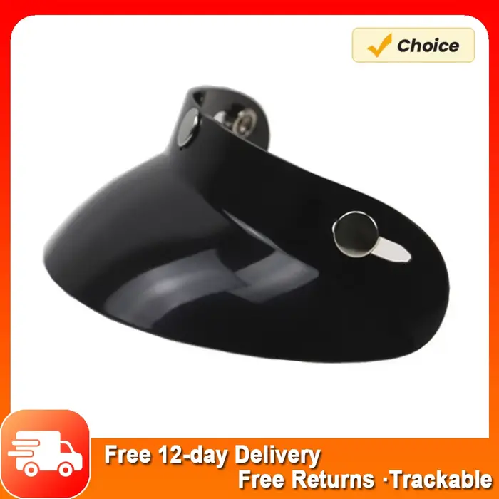 Casque de moto universel noir à 3 boutons