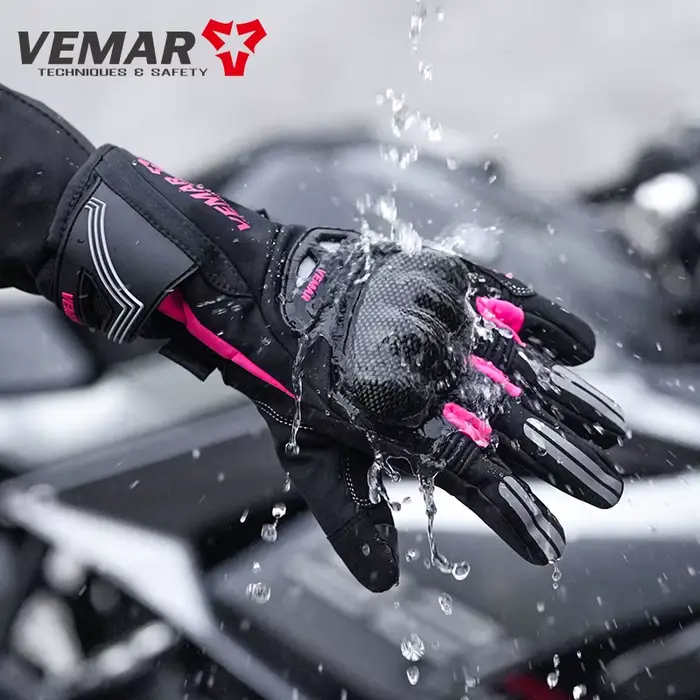 Gants de moto d'hiver pour femmes