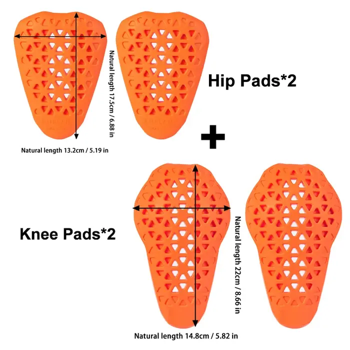 Pantalon de moto avec coussinet de Protection des hanches et des genoux intégrés