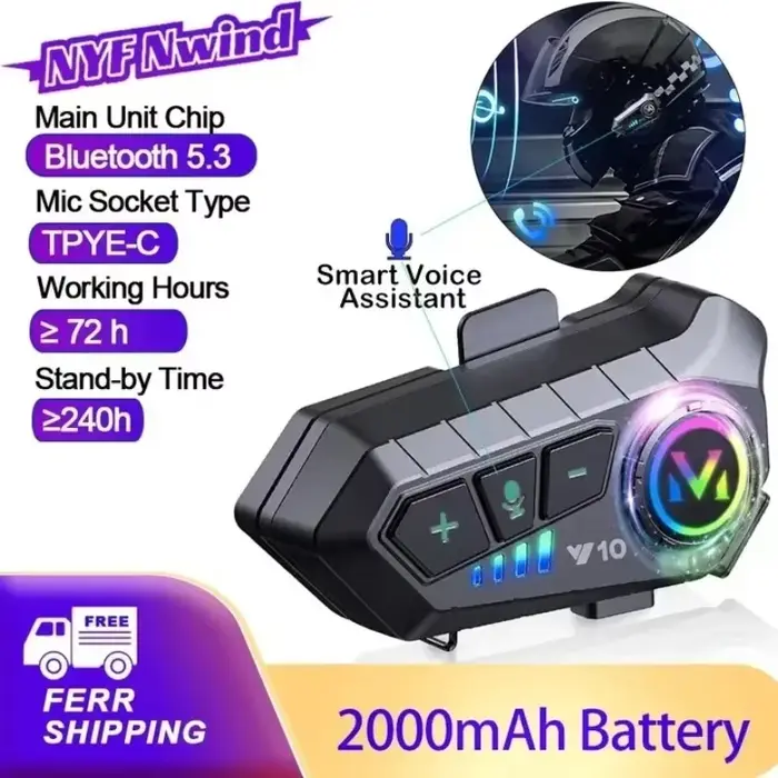Y10 Bluetooth 5.3 casque