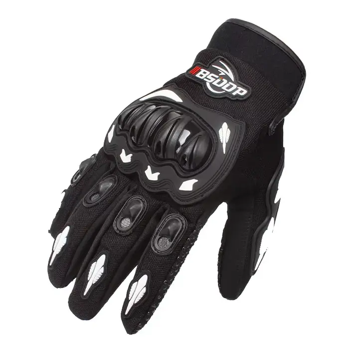 Gants de course de Moto pour hommes, équipement de protection d'été respirant pour Motocross avec pa